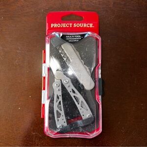 Project Source MultiTool 0068043 Includes 12 In 1 & 11 In 1 Multitool + Case New